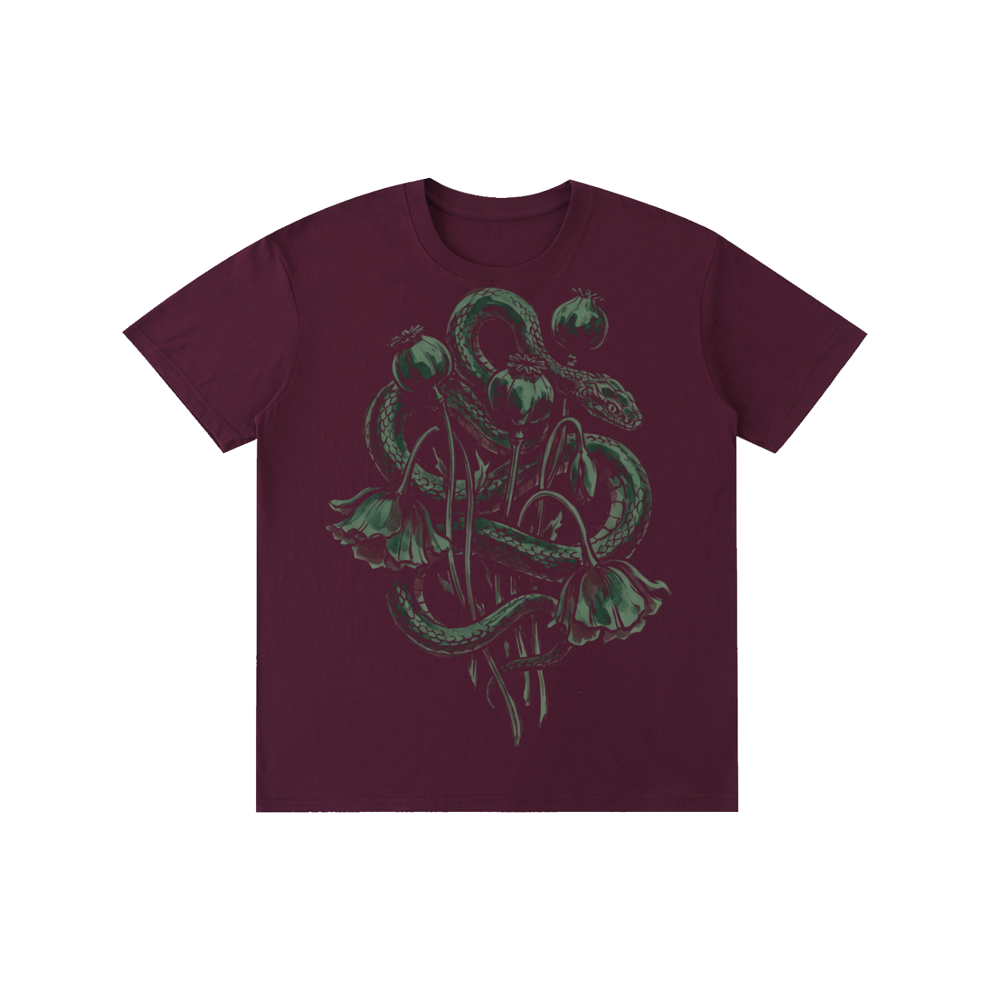 Serpent & Poppy Botanical Graphic Tee