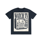 WATCH TV Nightly News Graphic Tee - Streetwear Aesthetic