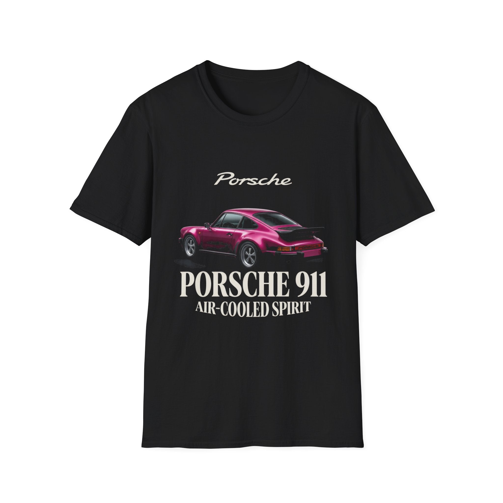 Porsche 911 Air-Cooled Spirit Graphic T-Shirt - Classic Sports Car Apparel