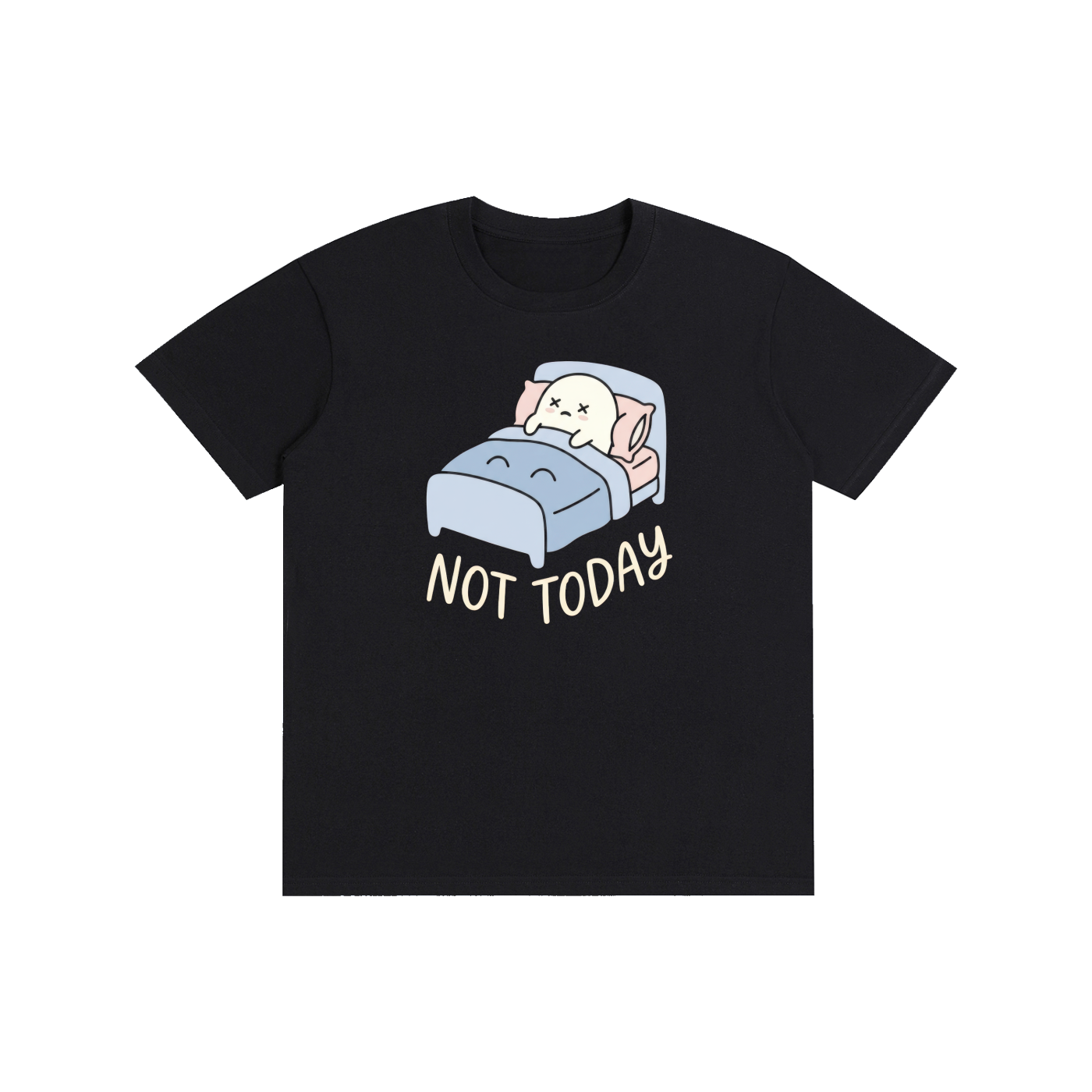 "Not Today" Cute Ghost Graphic Tee