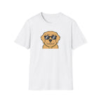 Cool Golden Retriever Unisex T-Shirt – Hip Hop Dog Graphic Tee