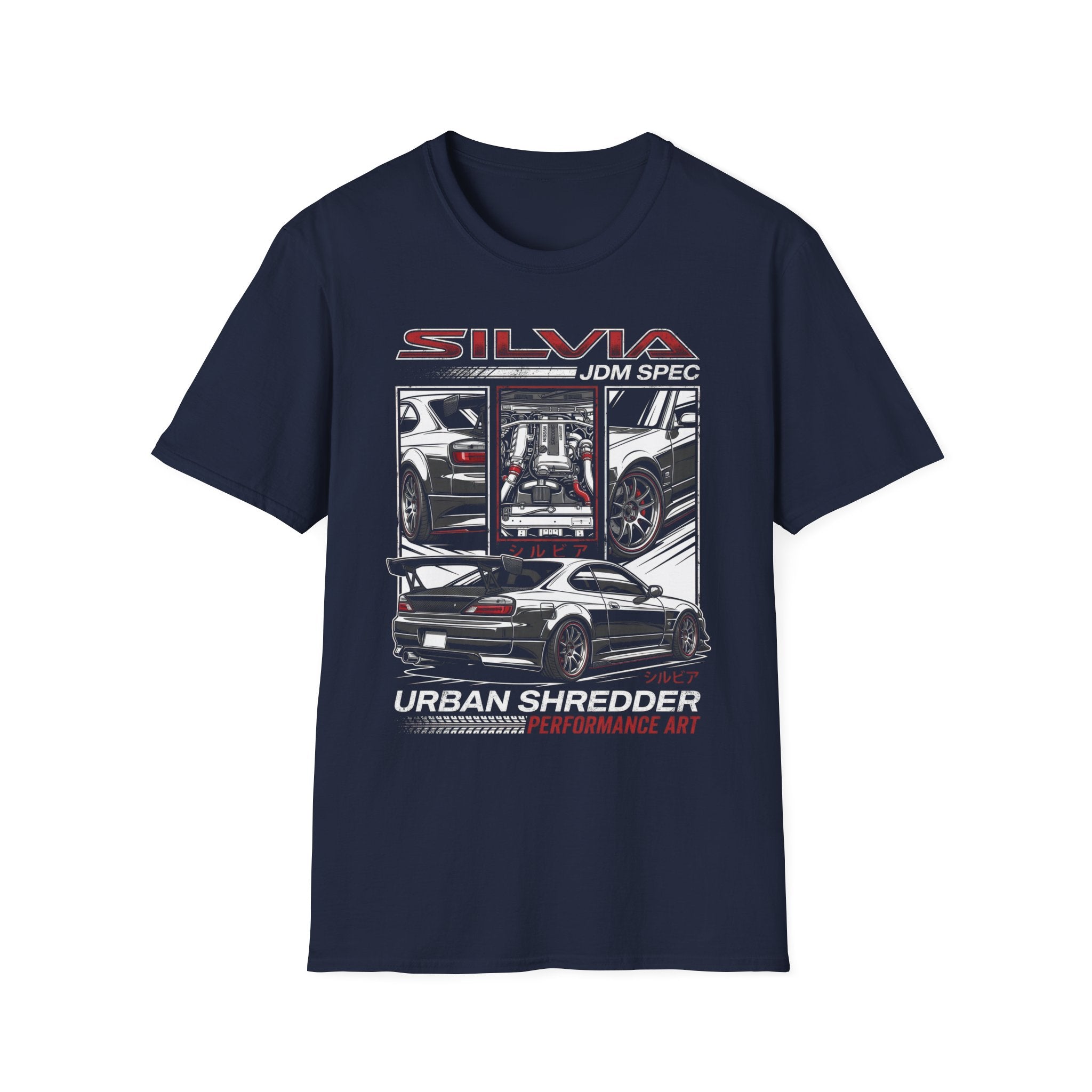 Nissan Silvia S15 JDM Graphic T-Shirt - Urban Shredder Drift Tee