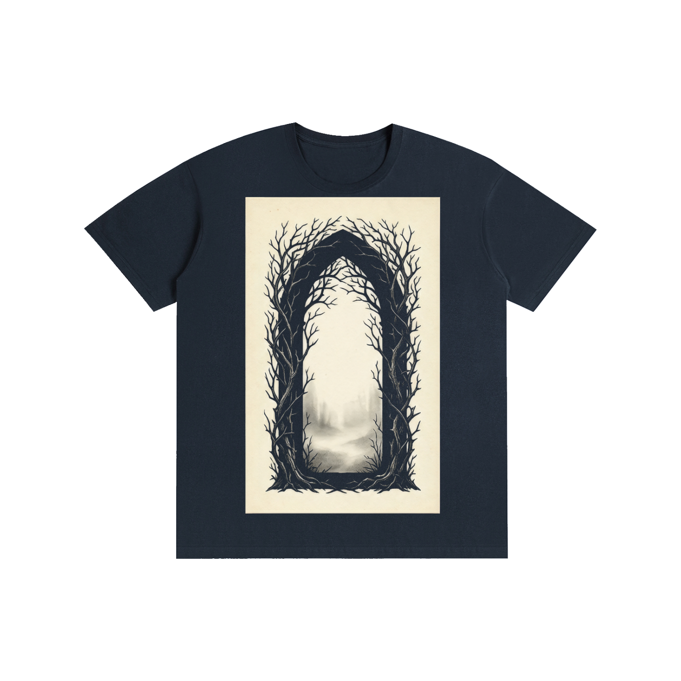 Gothic Forest Portal Graphic Tee