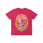 "At Least Food Still Makes Sense" Skeleton Pizza Tee