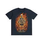 This Is Fine Skeleton Fire Graphic Tee