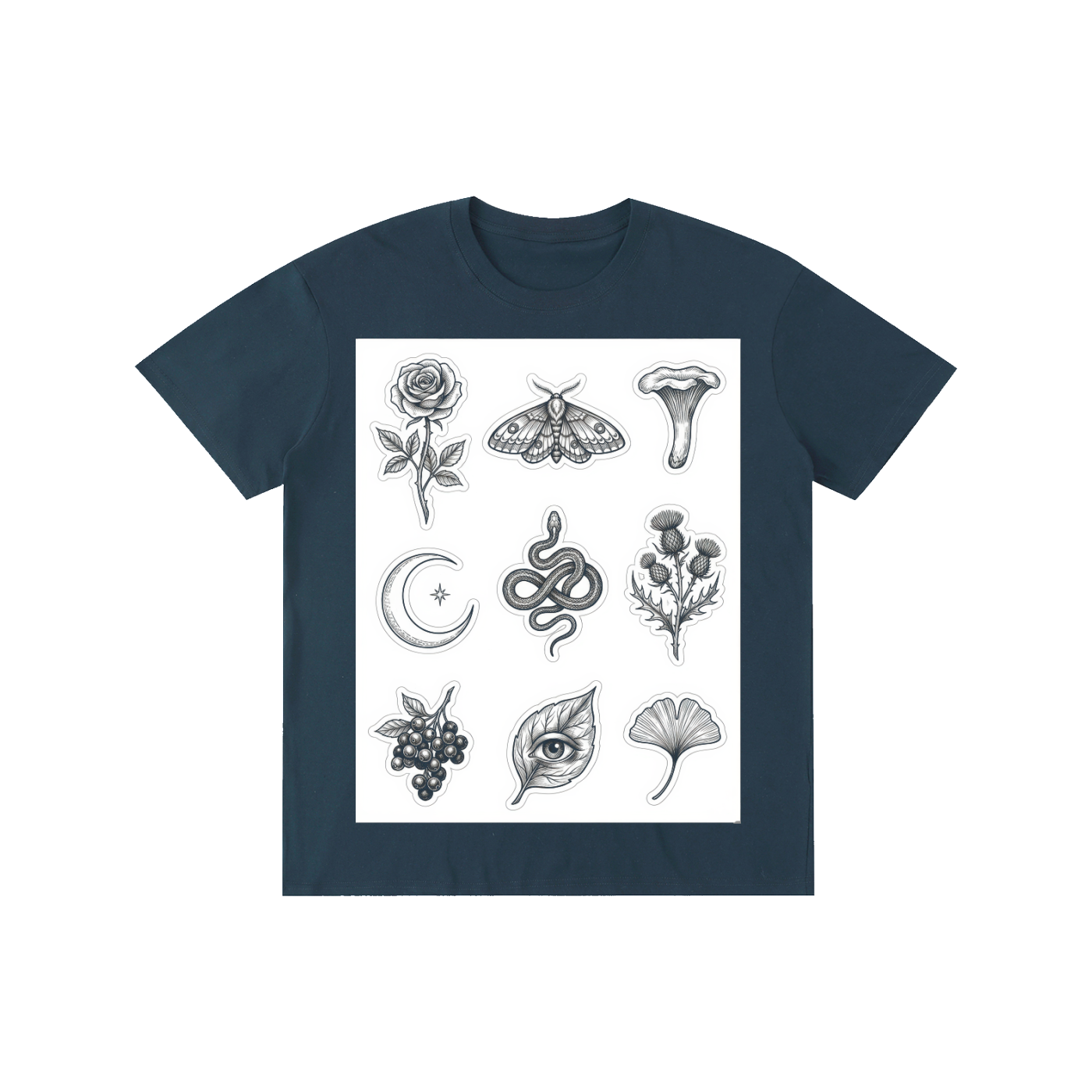 Mystical Elements Collage Tee