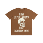 Low Expectations, High Disappointment Skeleton Tee