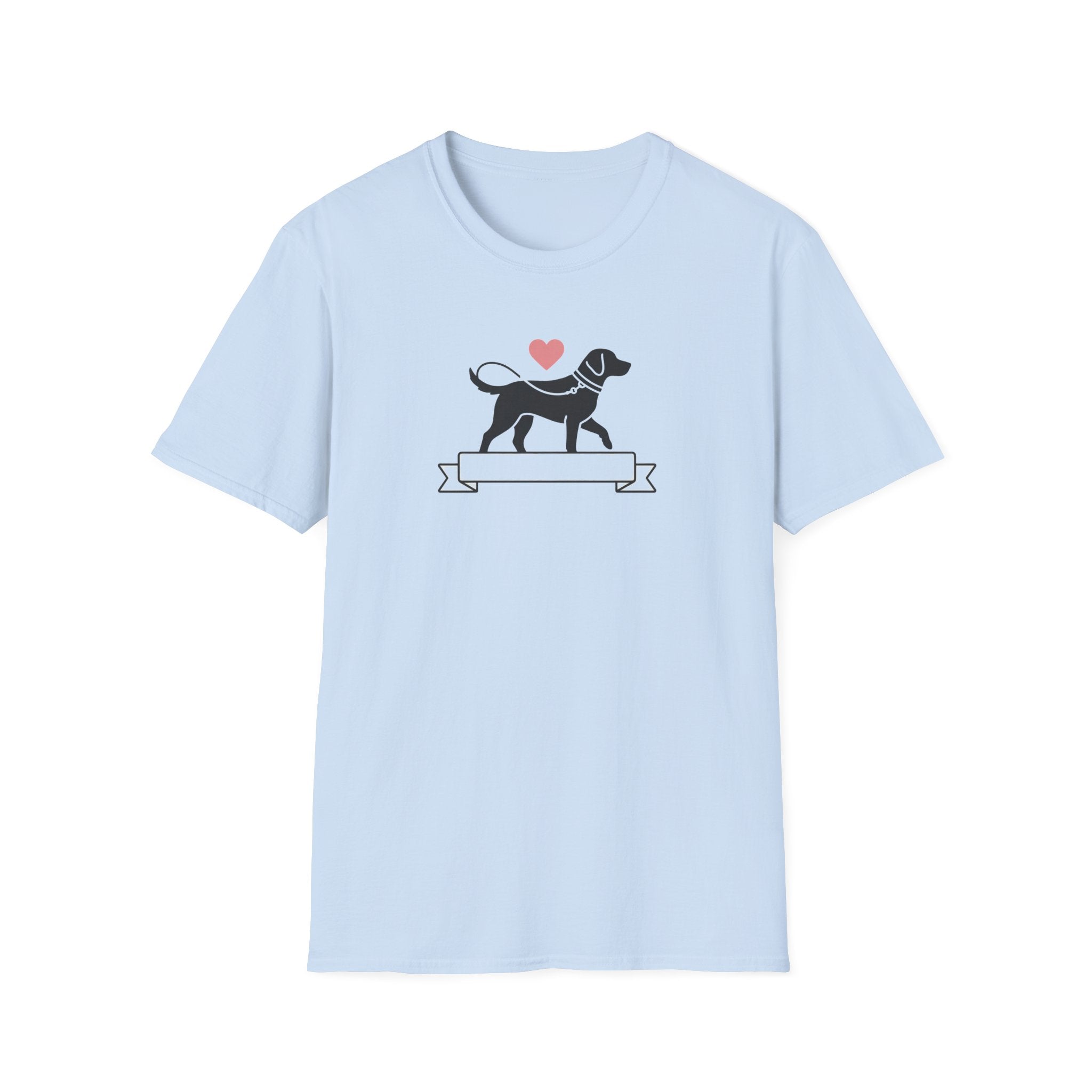 Minimalist Labrador Retriever Graphic T-Shirt - Cute Dog Lover White Tee
