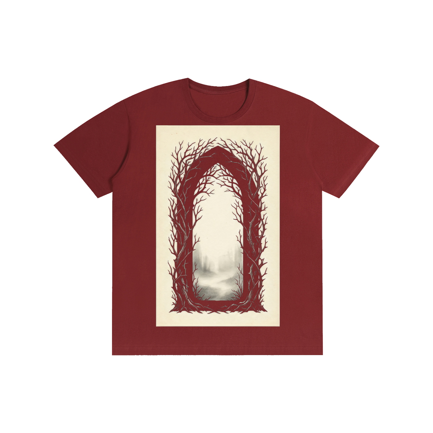 Gothic Forest Portal Graphic Tee