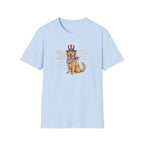 Patriotic Golden Retriever 4th of July Unisex T-Shirt - Vintage American Flag Dog Graphic Tee