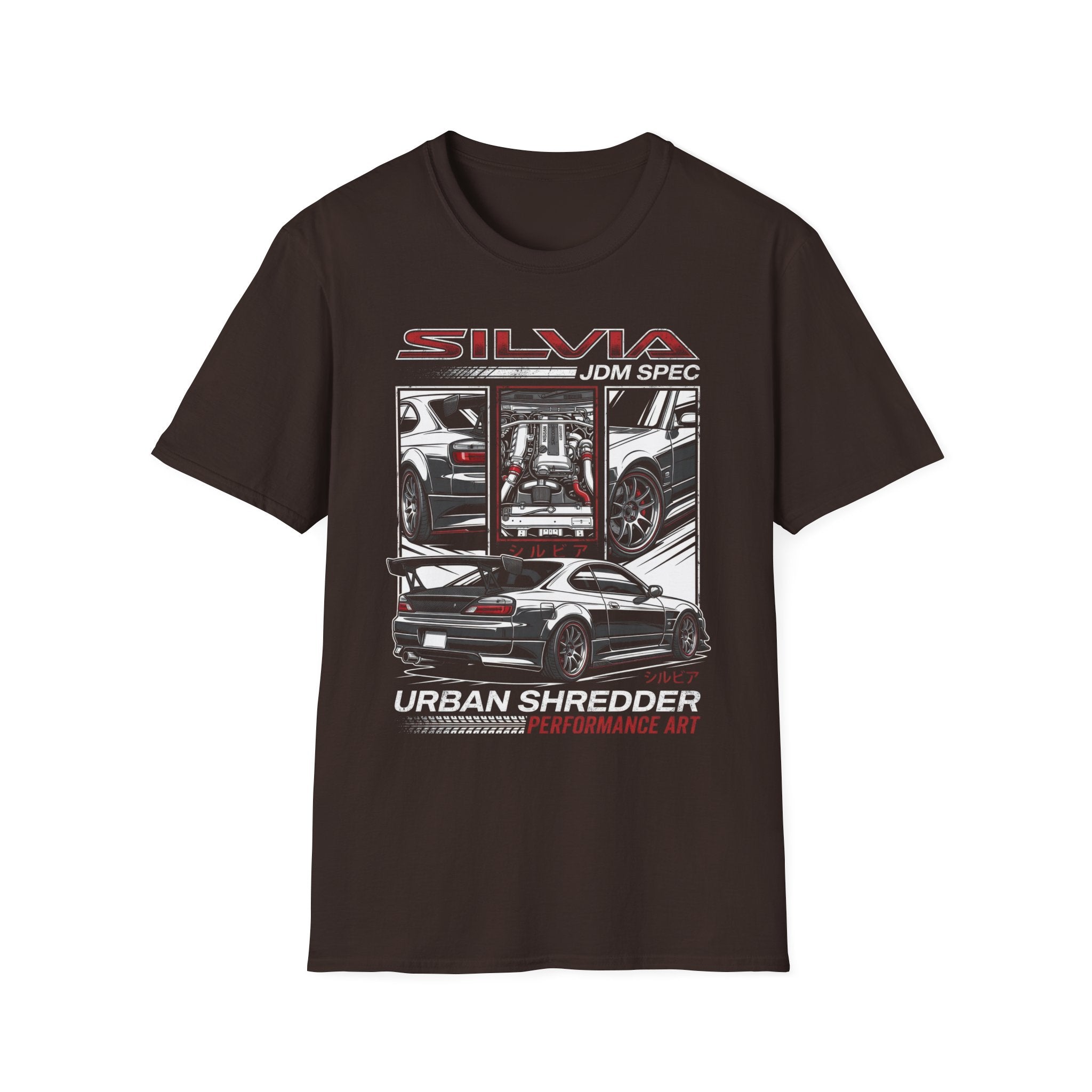 Nissan Silvia S15 JDM Graphic T-Shirt - Urban Shredder Drift Tee