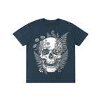 Floral Skull Anatomy Graphic Tee