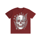 Floral Skull Anatomy Graphic Tee