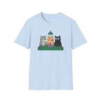 Cats Playing Poker Graphic T-Shirt | Funny Vintage Aesthetic Unisex Tee
