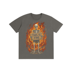 This Is Fine Skeleton Fire Graphic Tee