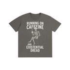 Running On Caffeine Skeleton Graphic Tee