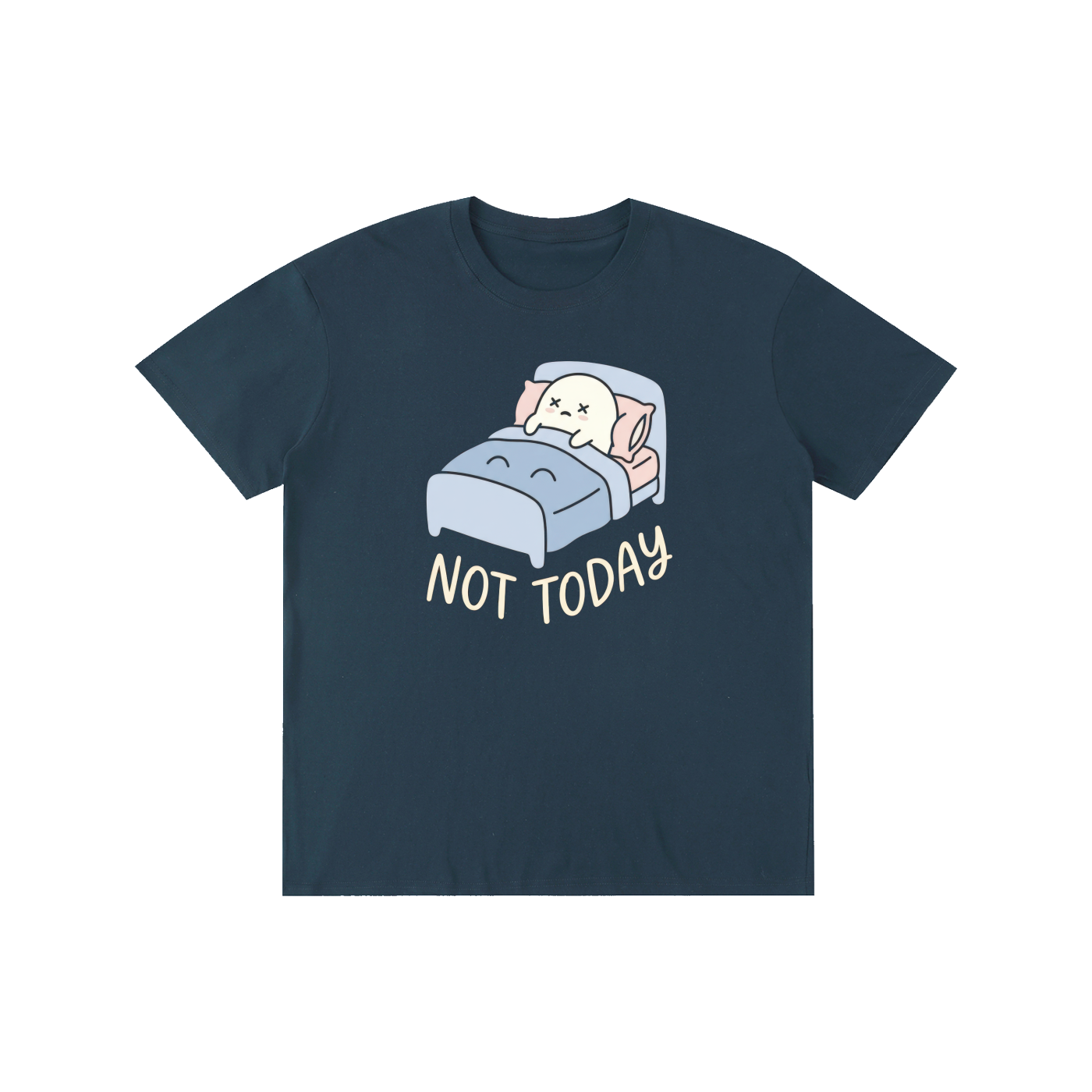 "Not Today" Cute Ghost Graphic Tee