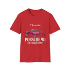 Porsche 911 Air-Cooled Spirit Graphic T-Shirt - Classic Sports Car Apparel
