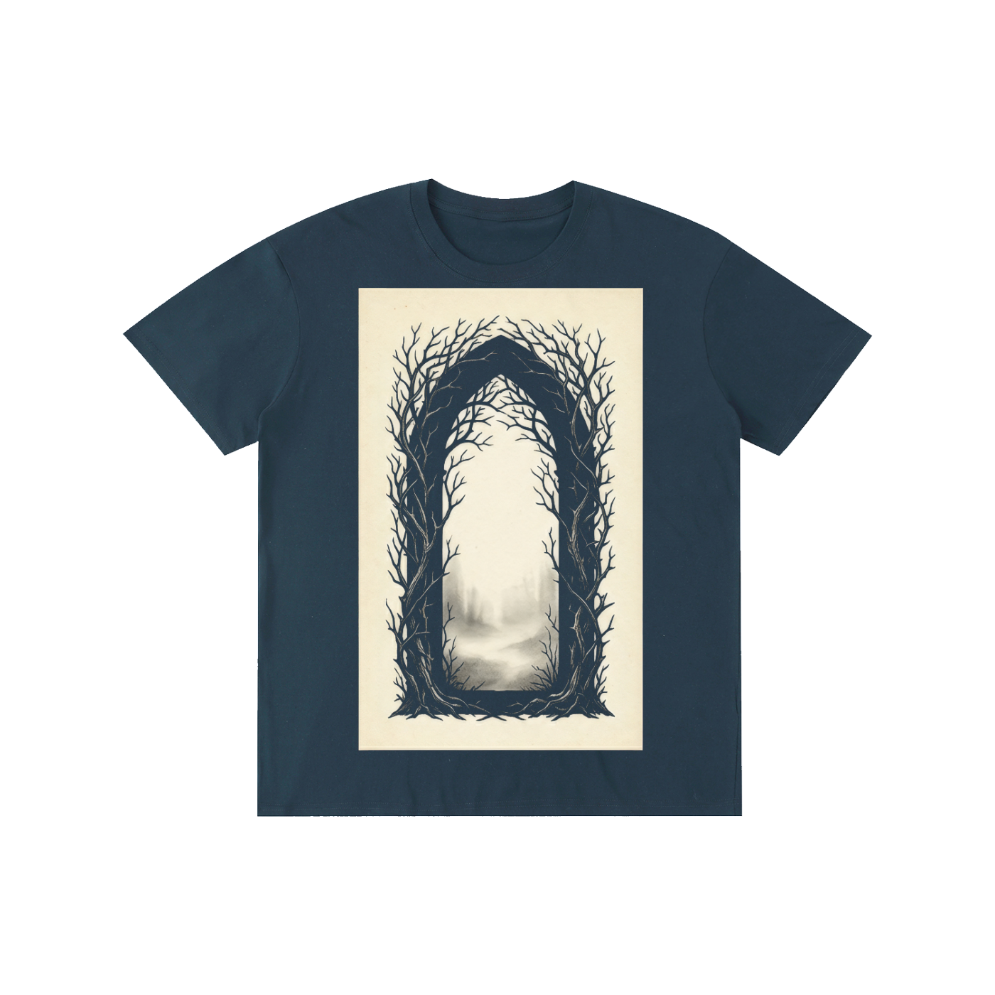 Gothic Forest Portal Graphic Tee