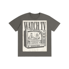 WATCH TV Nightly News Graphic Tee - Streetwear Aesthetic