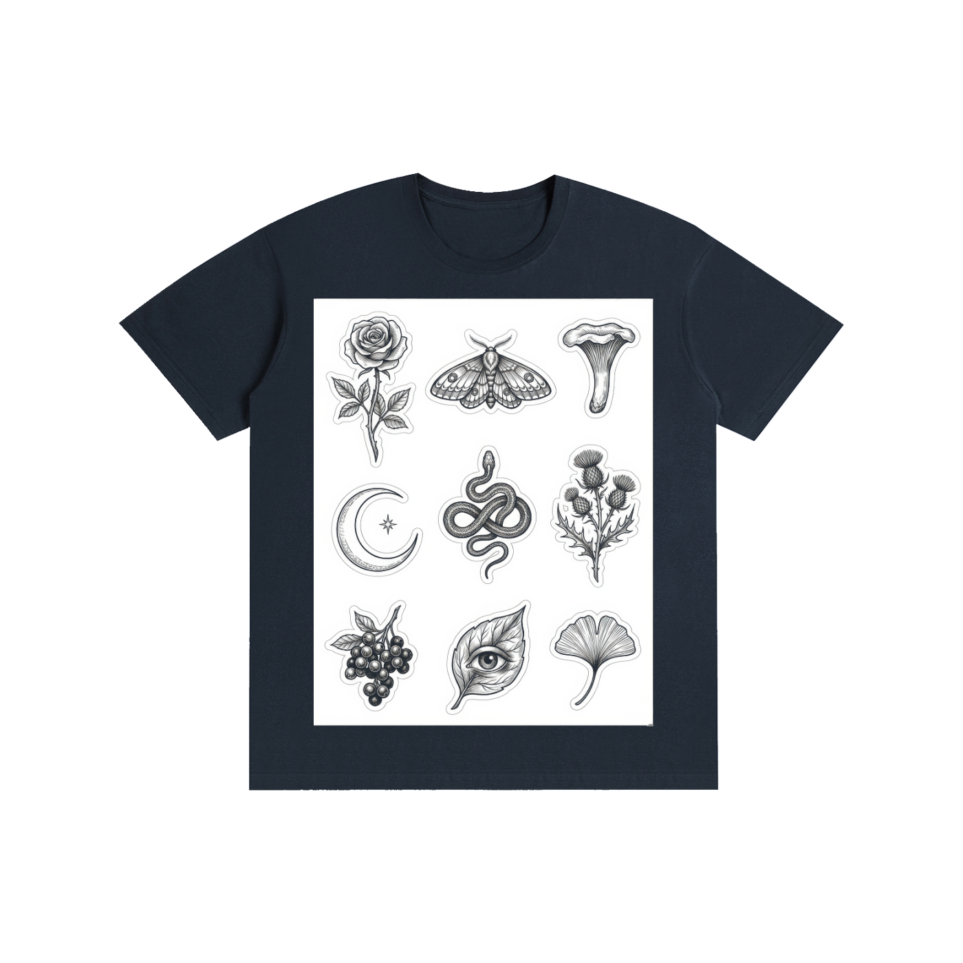 Mystical Elements Collage Tee