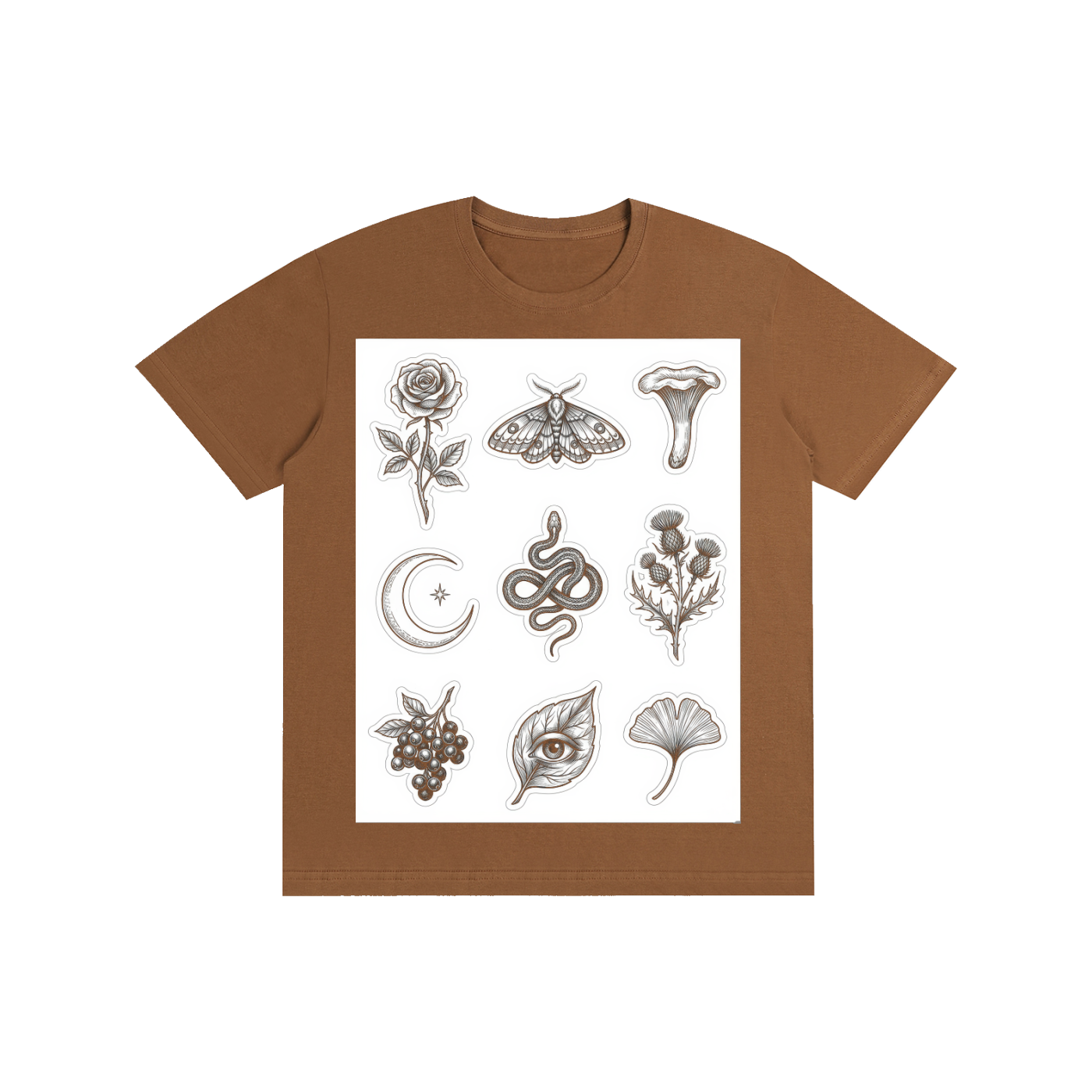 Mystical Elements Collage Tee