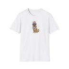 Patriotic German Shepherd Unisex T-Shirt | 4th of July American Flag Dog Graphic Tee