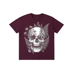 Floral Skull Anatomy Graphic Tee