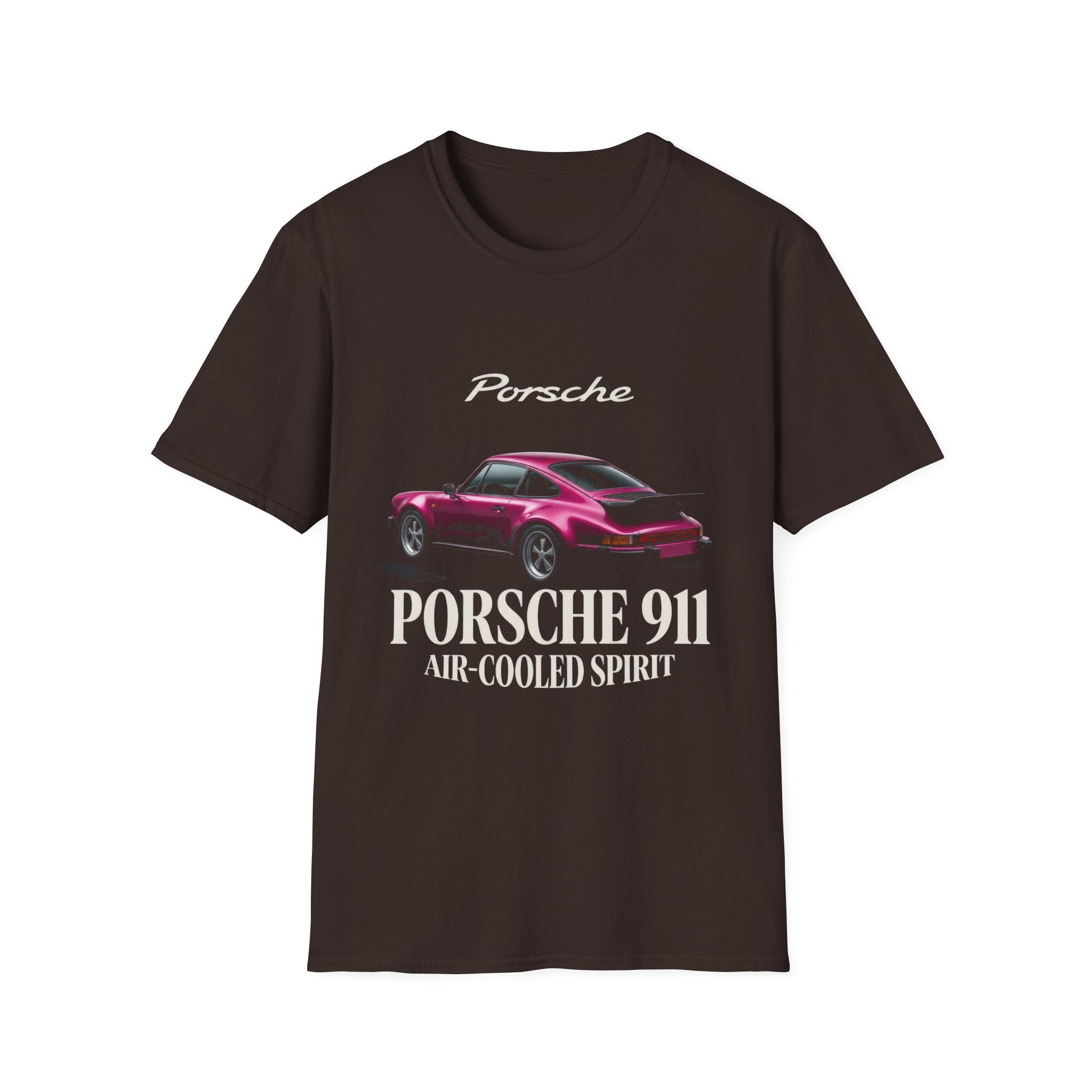 Porsche 911 Air-Cooled Spirit Graphic T-Shirt - Classic Sports Car Apparel