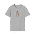 Patriotic Australian Shepherd Unisex T-Shirt | USA Flag Dog Graphic Tee