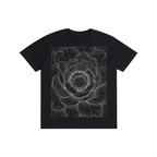 Ethereal Peony Line-Art Graphic Tee