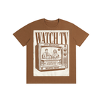 WATCH TV Nightly News Graphic Tee - Streetwear Aesthetic