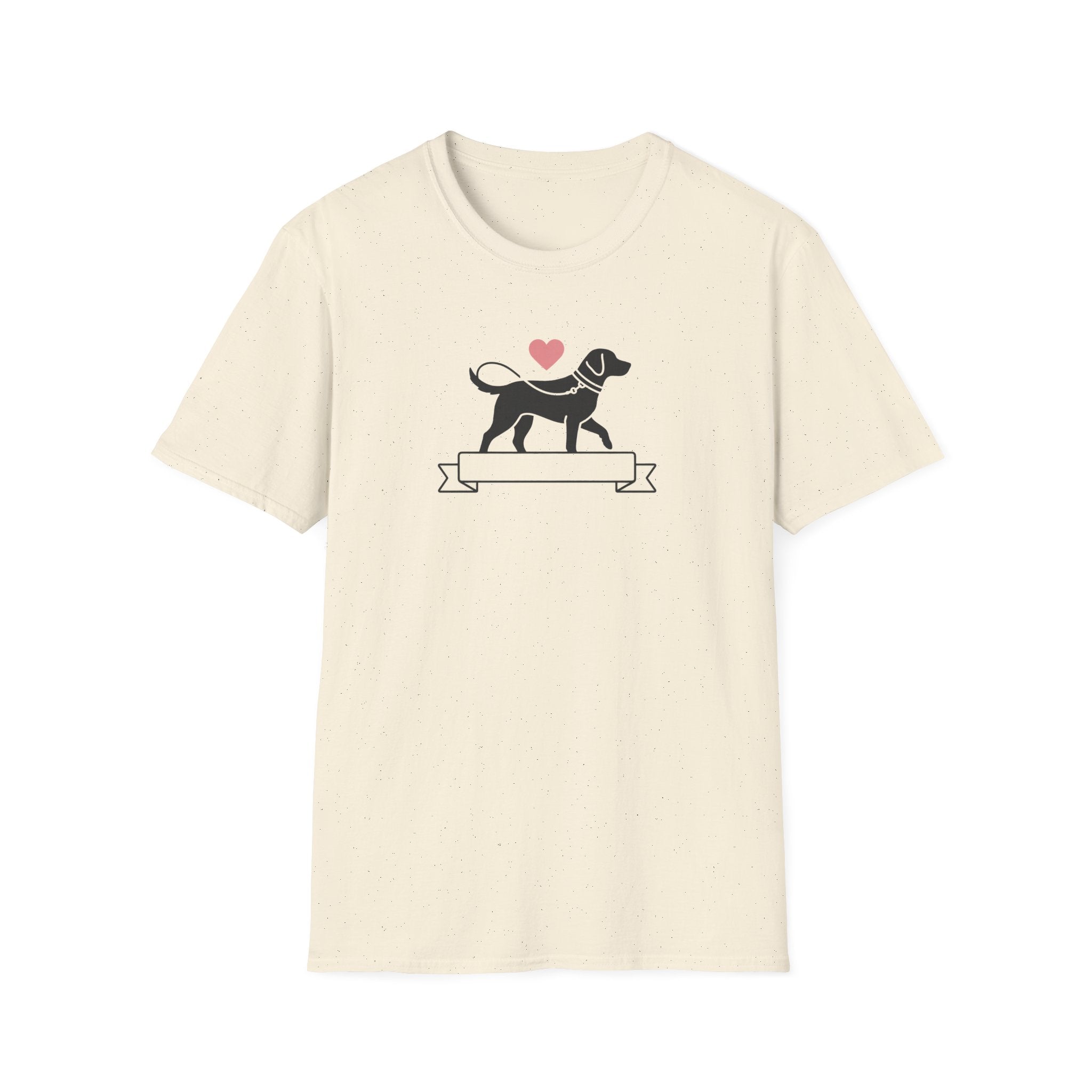 Minimalist Labrador Retriever Graphic T-Shirt - Cute Dog Lover White Tee