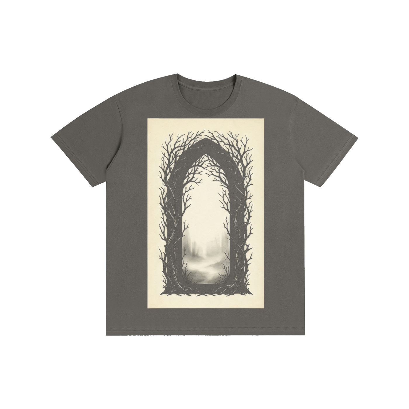 Gothic Forest Portal Graphic Tee