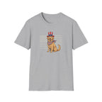 Patriotic Golden Retriever 4th of July Unisex T-Shirt - Vintage American Flag Dog Graphic Tee