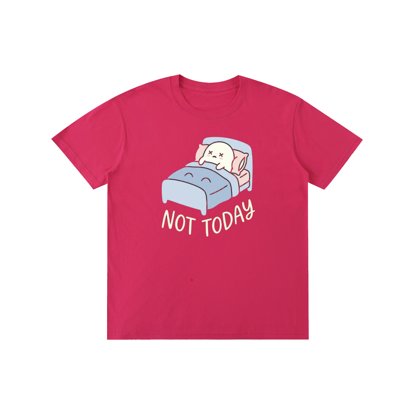 "Not Today" Cute Ghost Graphic Tee
