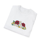 Floral Bouquet Unisex T-Shirt – Poppies and Daisies Graphic Tee