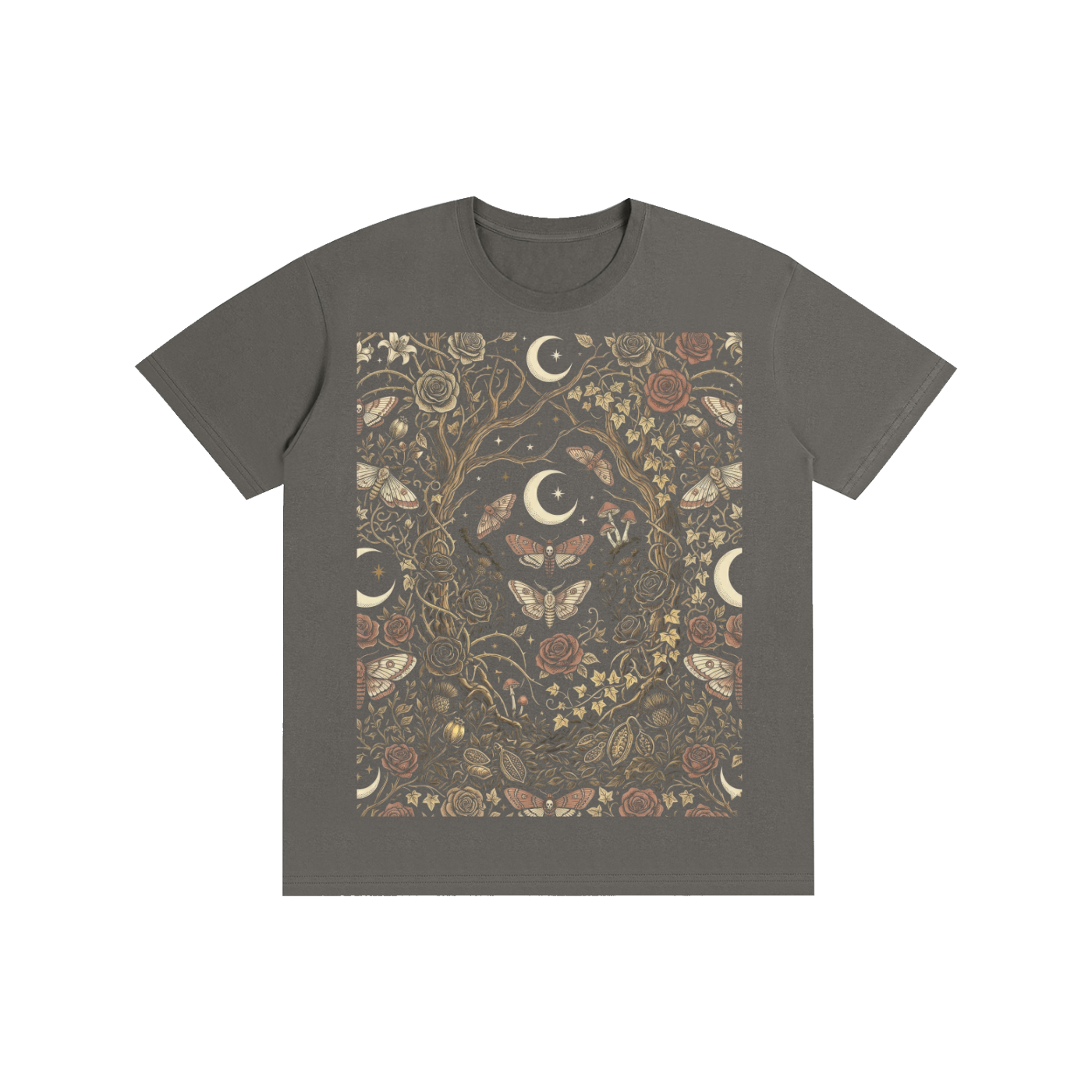Serpent & Poppy Botanical Graphic Tee