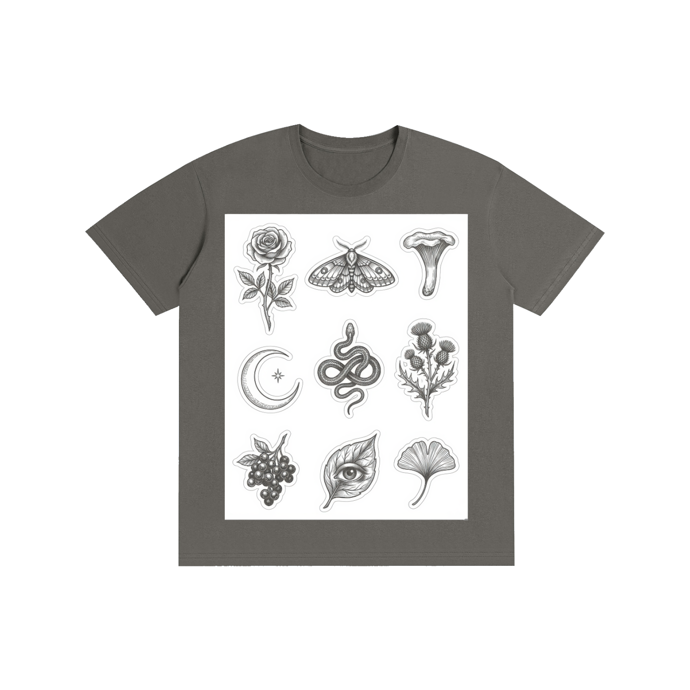 Mystical Elements Collage Tee