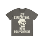 Low Expectations, High Disappointment Skeleton Tee