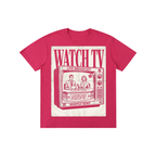 WATCH TV Nightly News Graphic Tee - Streetwear Aesthetic
