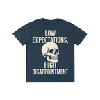 Low Expectations, High Disappointment Skeleton Tee