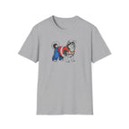 Funny Hip Hop Malamute Graphic T-Shirt | 90s Streetwear Dog Unisex Tee