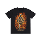 This Is Fine Skeleton Fire Graphic Tee