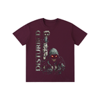 Disturbed Hooded Figure Graphic Tee