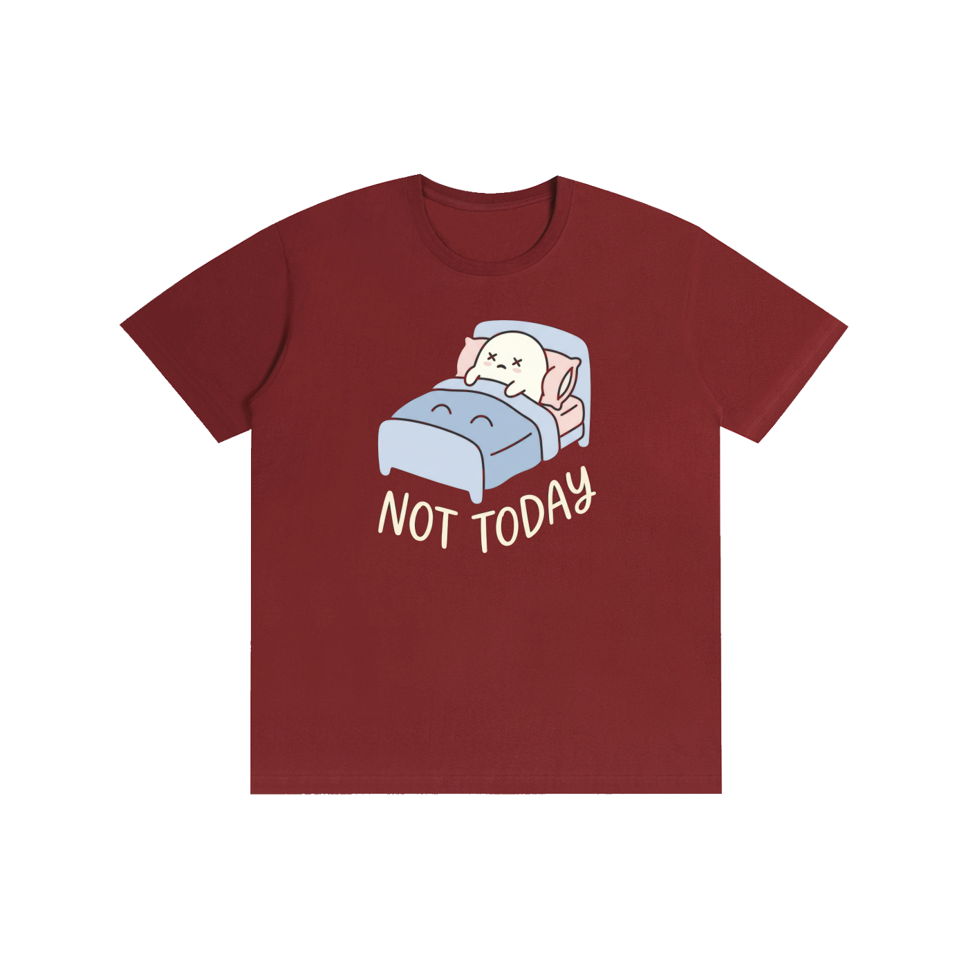 "Not Today" Cute Ghost Graphic Tee