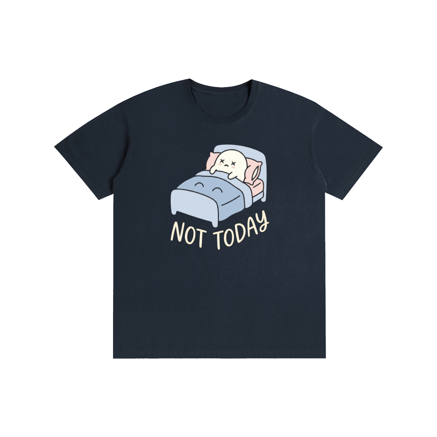 "Not Today" Cute Ghost Graphic Tee