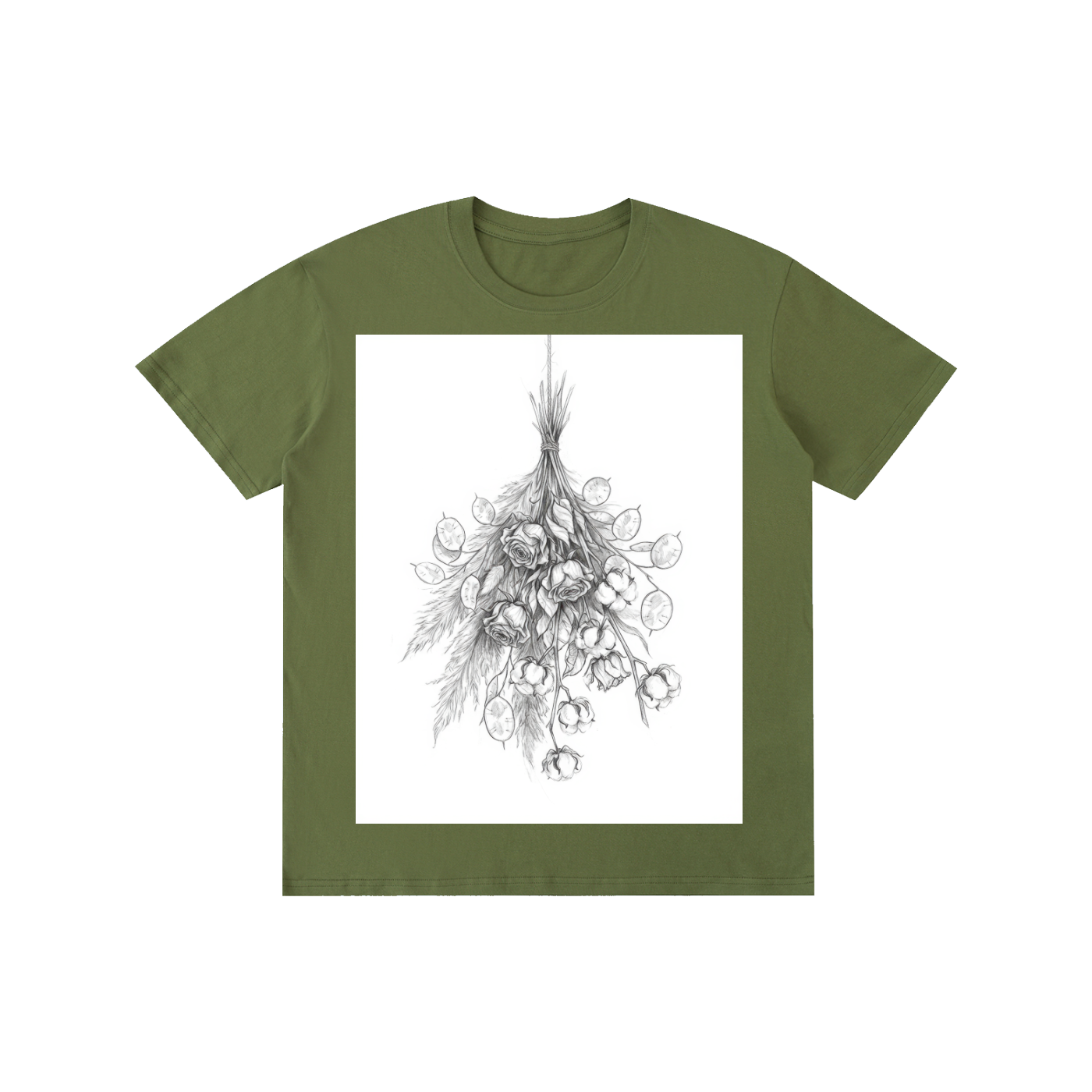 Dried Floral Bouquet Graphic Tee