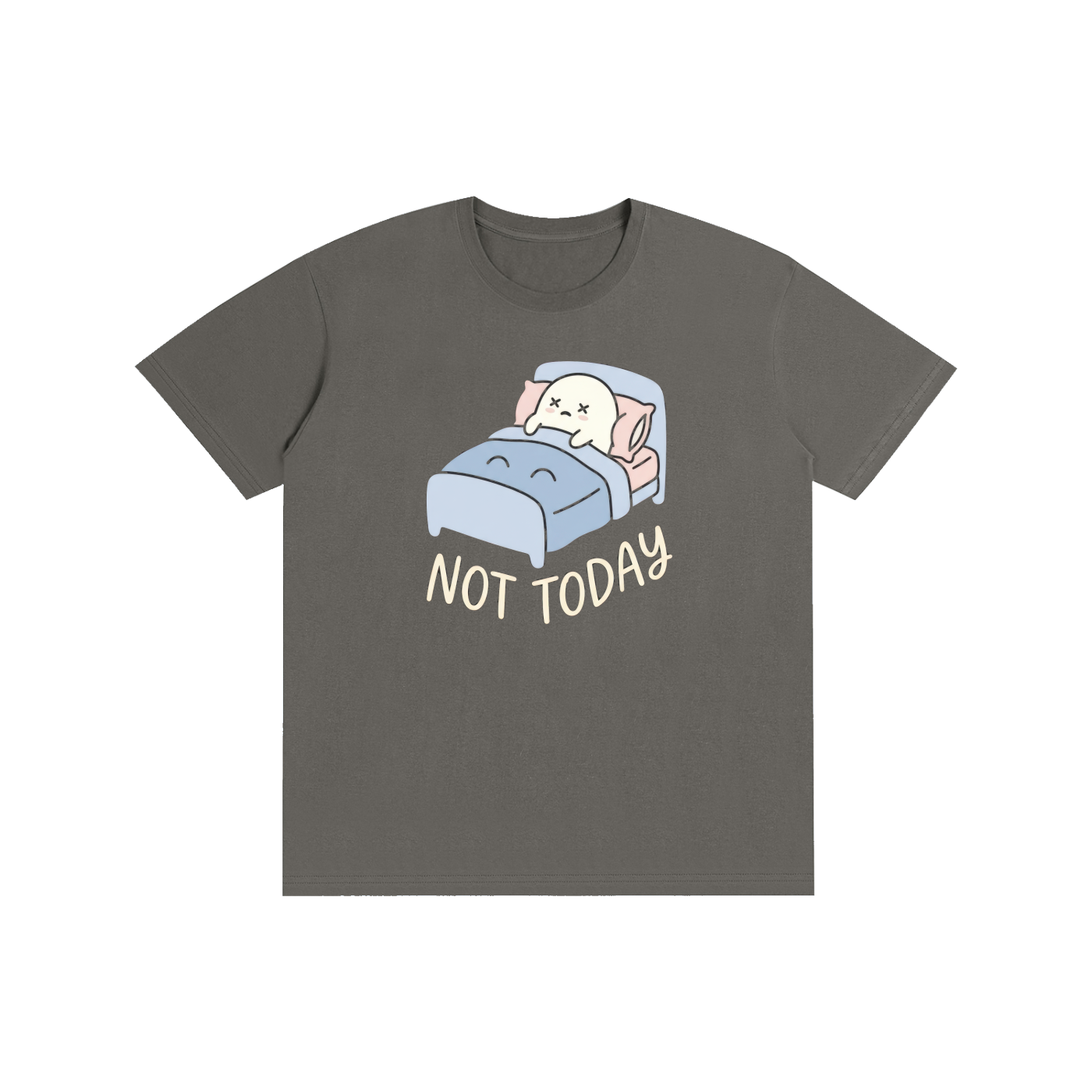 "Not Today" Cute Ghost Graphic Tee