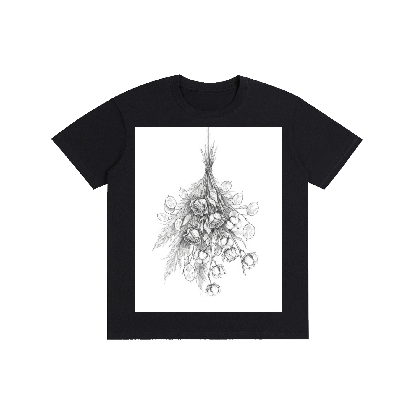 Dried Floral Bouquet Graphic Tee